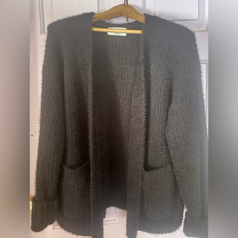 Heavy Black Cardigan